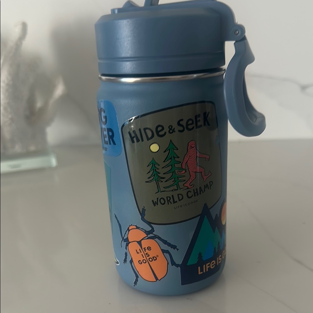 Life is good  kids 14 oz stainless steel